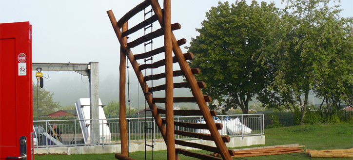 Stockvägg - 3