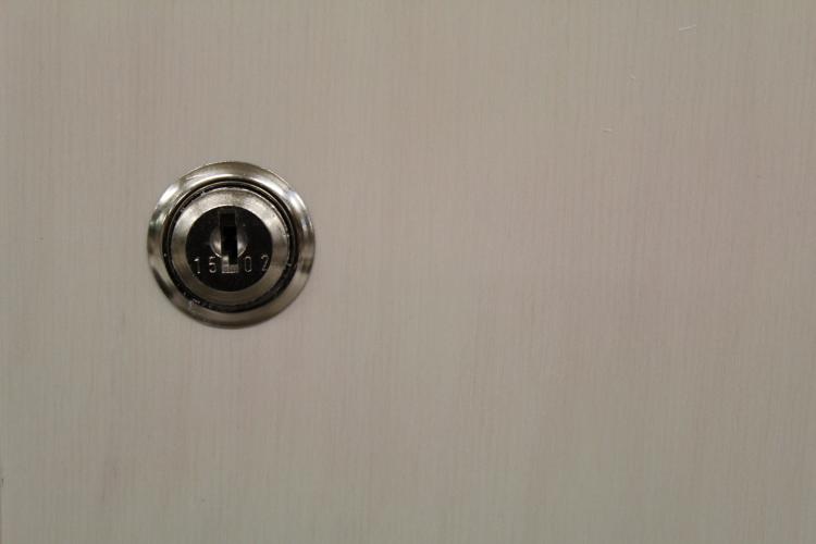 Alm. lås med 2 nøgler - 2