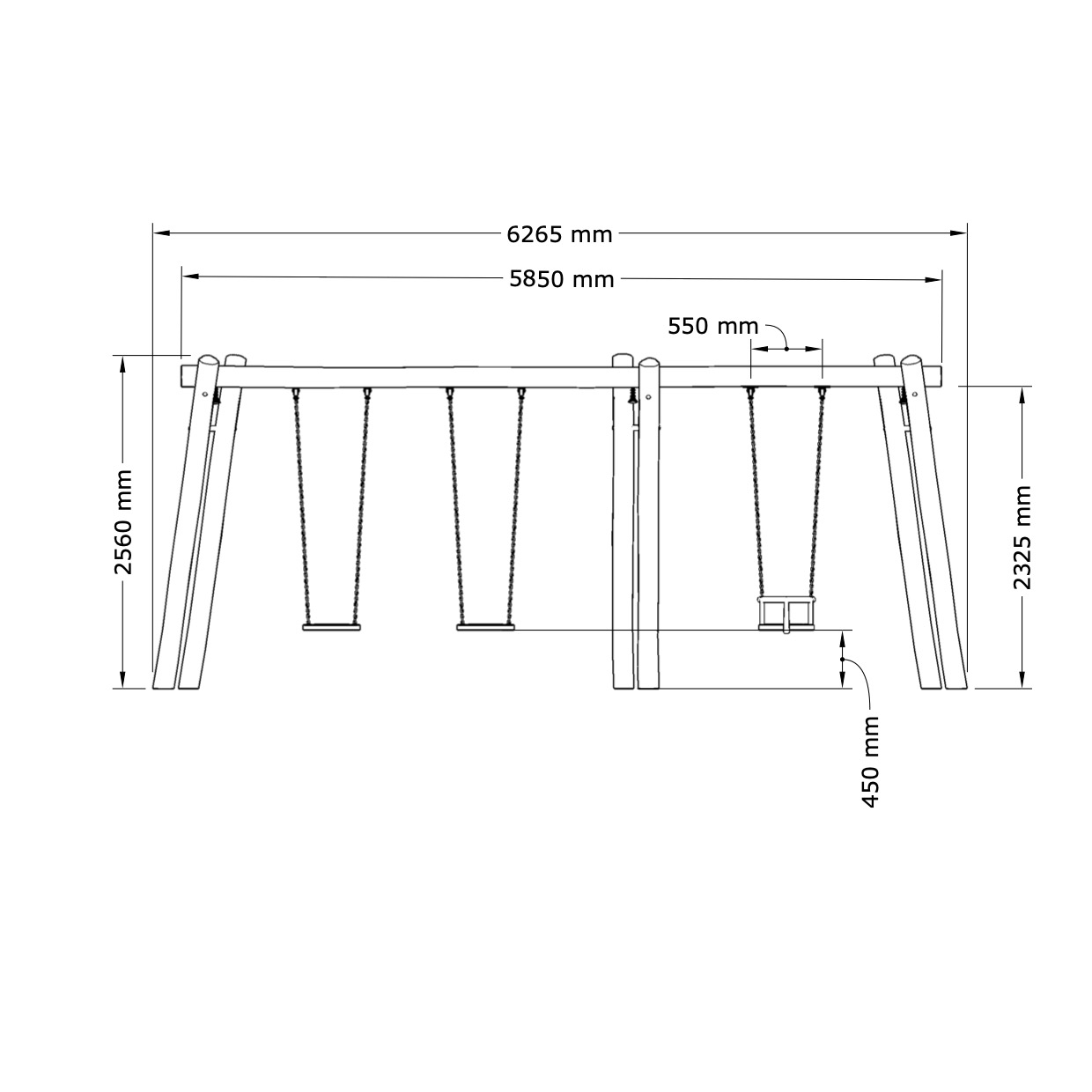 Robinia Gunga 1.5 Fack Standard och Baby - 4