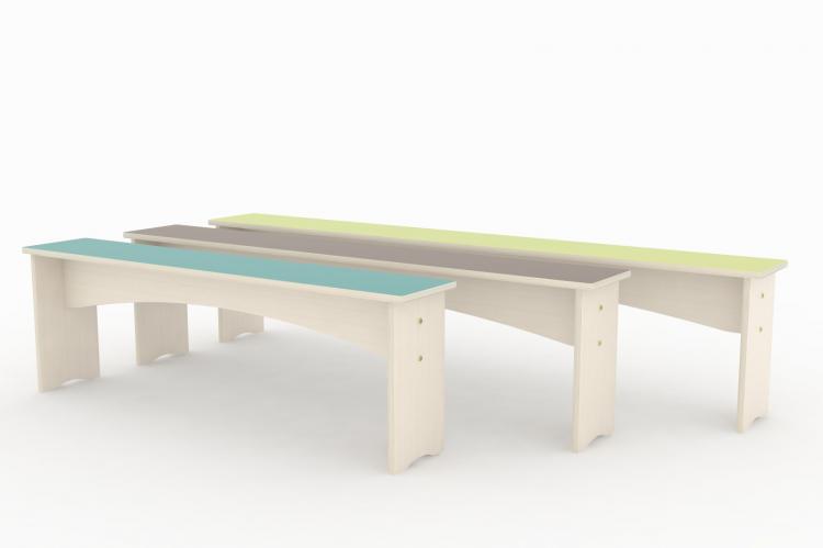 Bænk 2000mm - 3