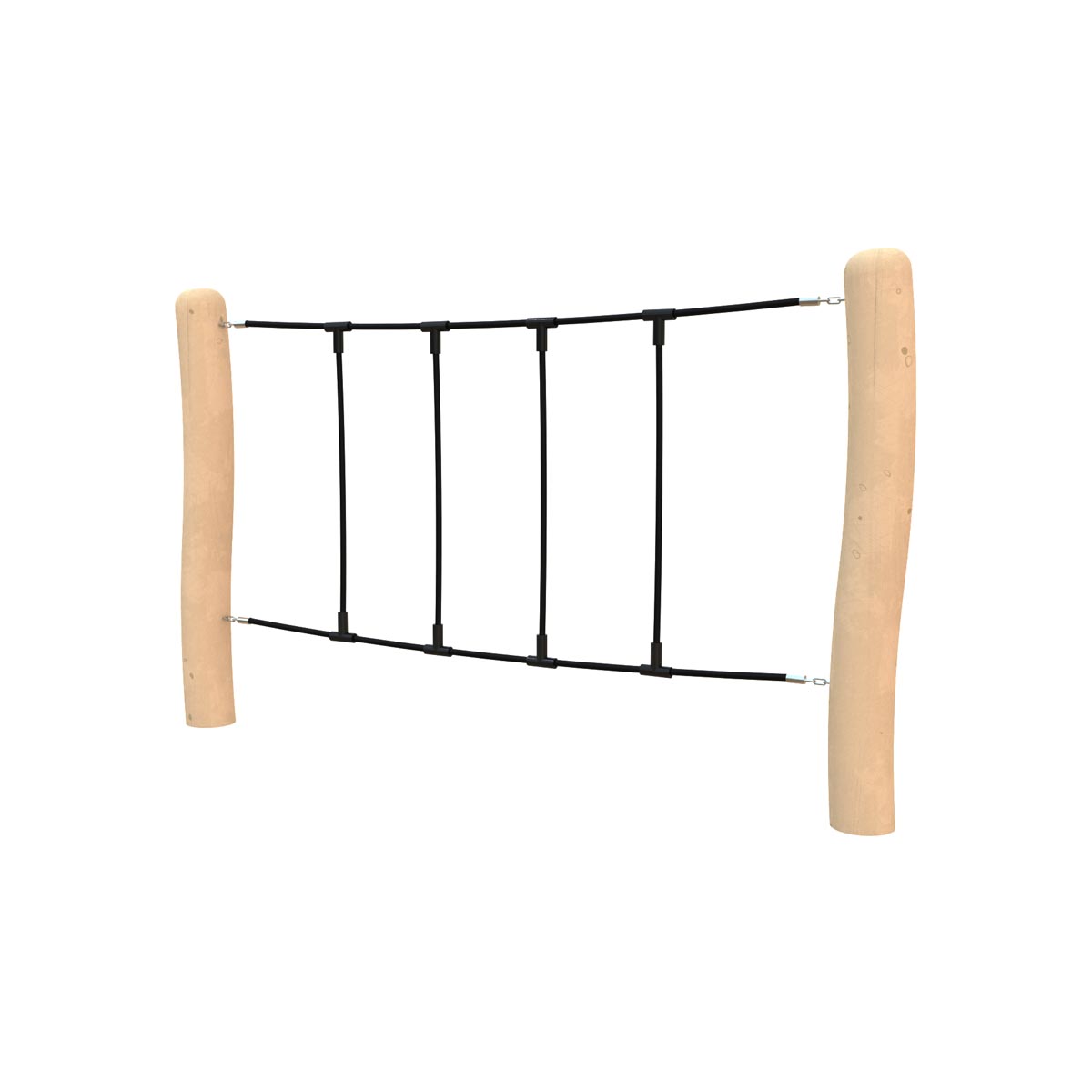 Stående klätterrepsstege