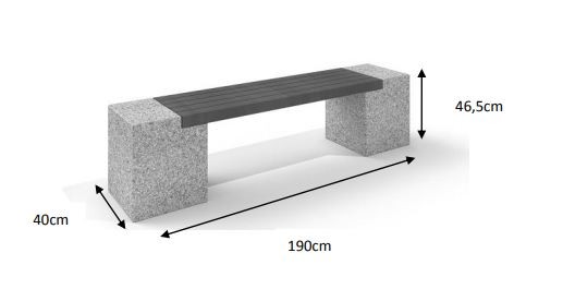 Betongbänk 08 - 3