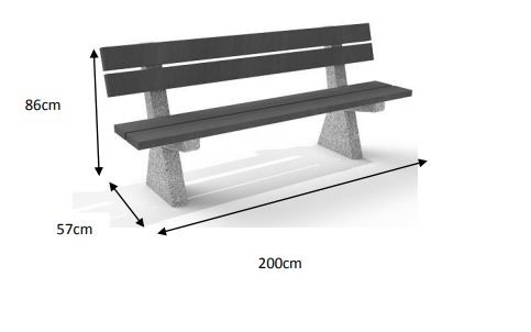 Betongbänk 09