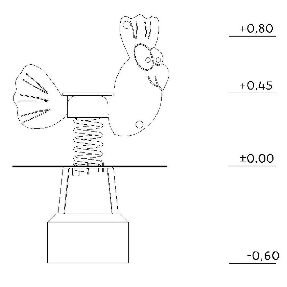 Vippehuske høne - 3