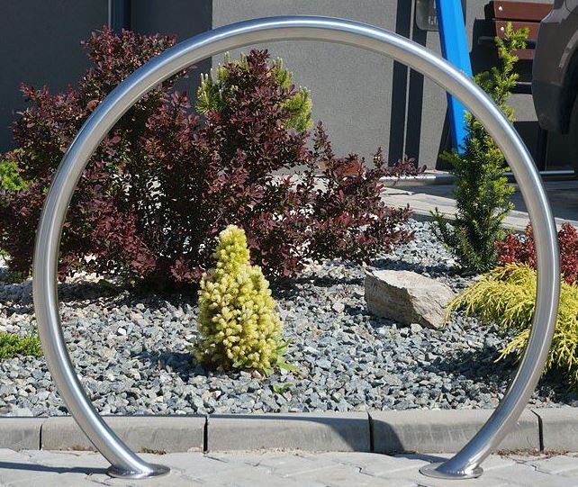 Rustfrit stål cykelstativ 07 - 2