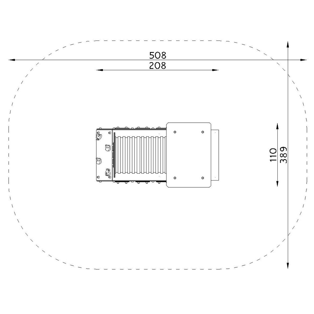 Lekeplasstog Metall - 2