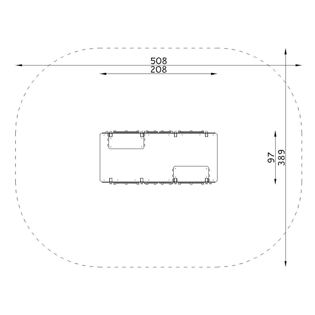 Öppen Lekplatsvagn Metall - 2