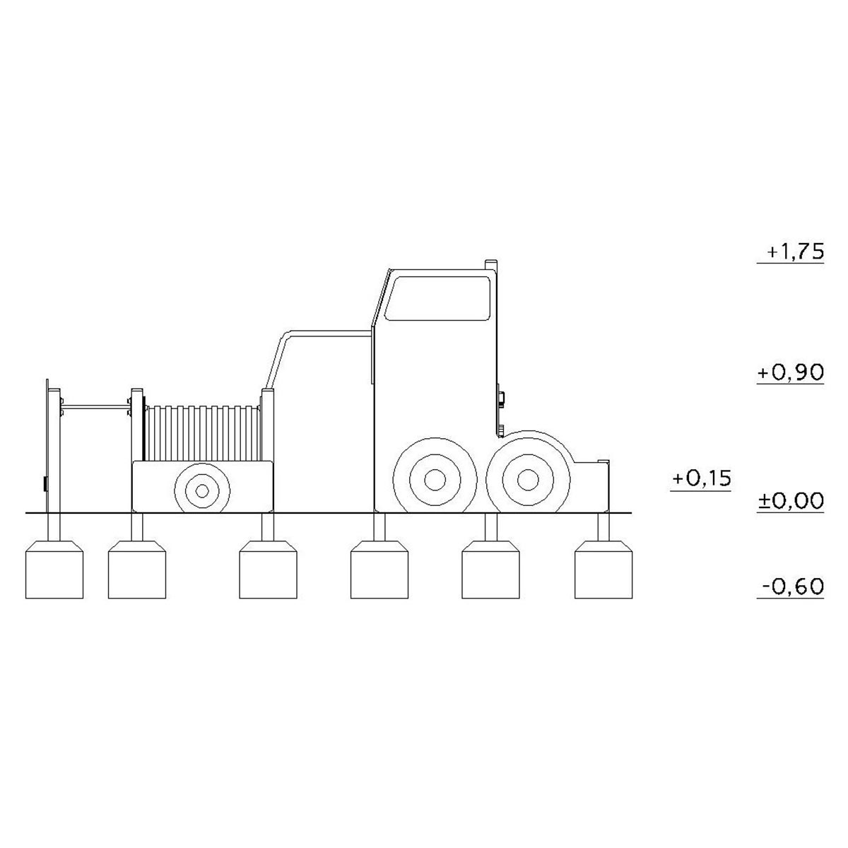 Lekplatslastbil - 3