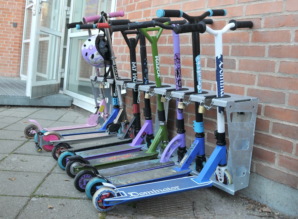 Kickbike Stativ 7 platser