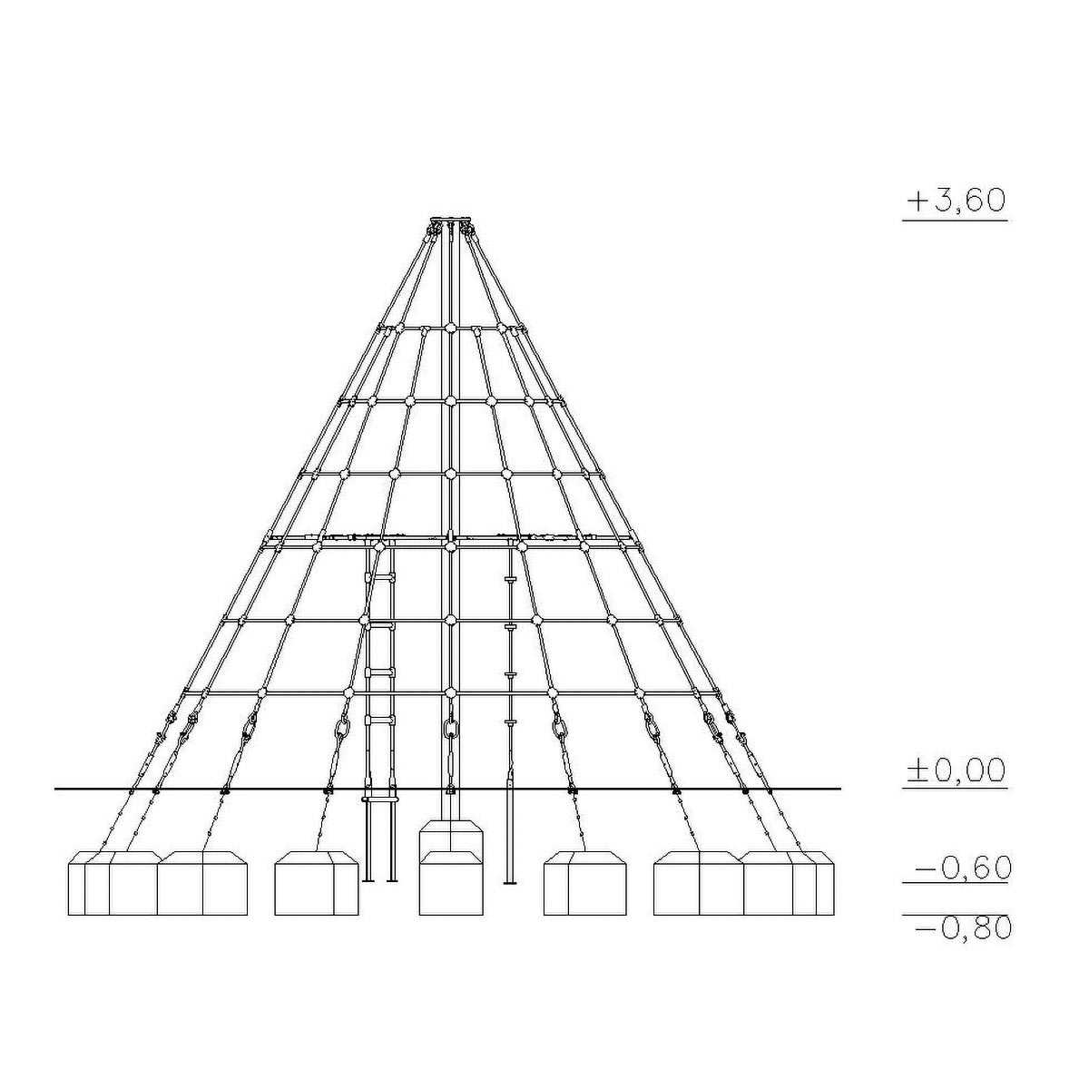 Klatrepyramide Inca Mini - 3