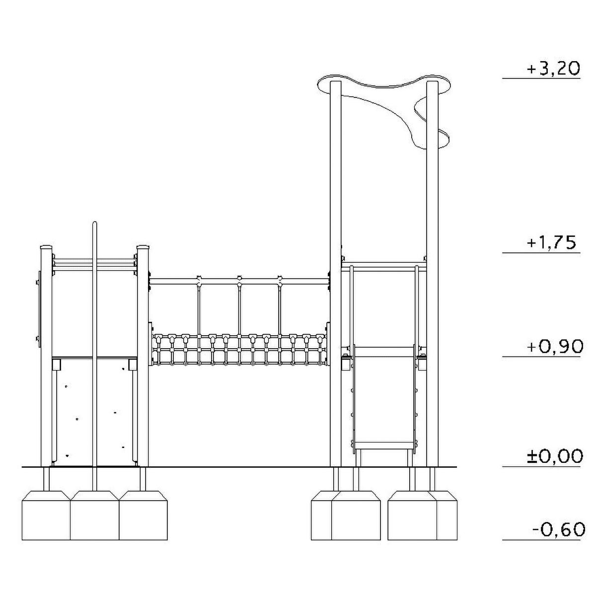Klatrestativ Basic - 3
