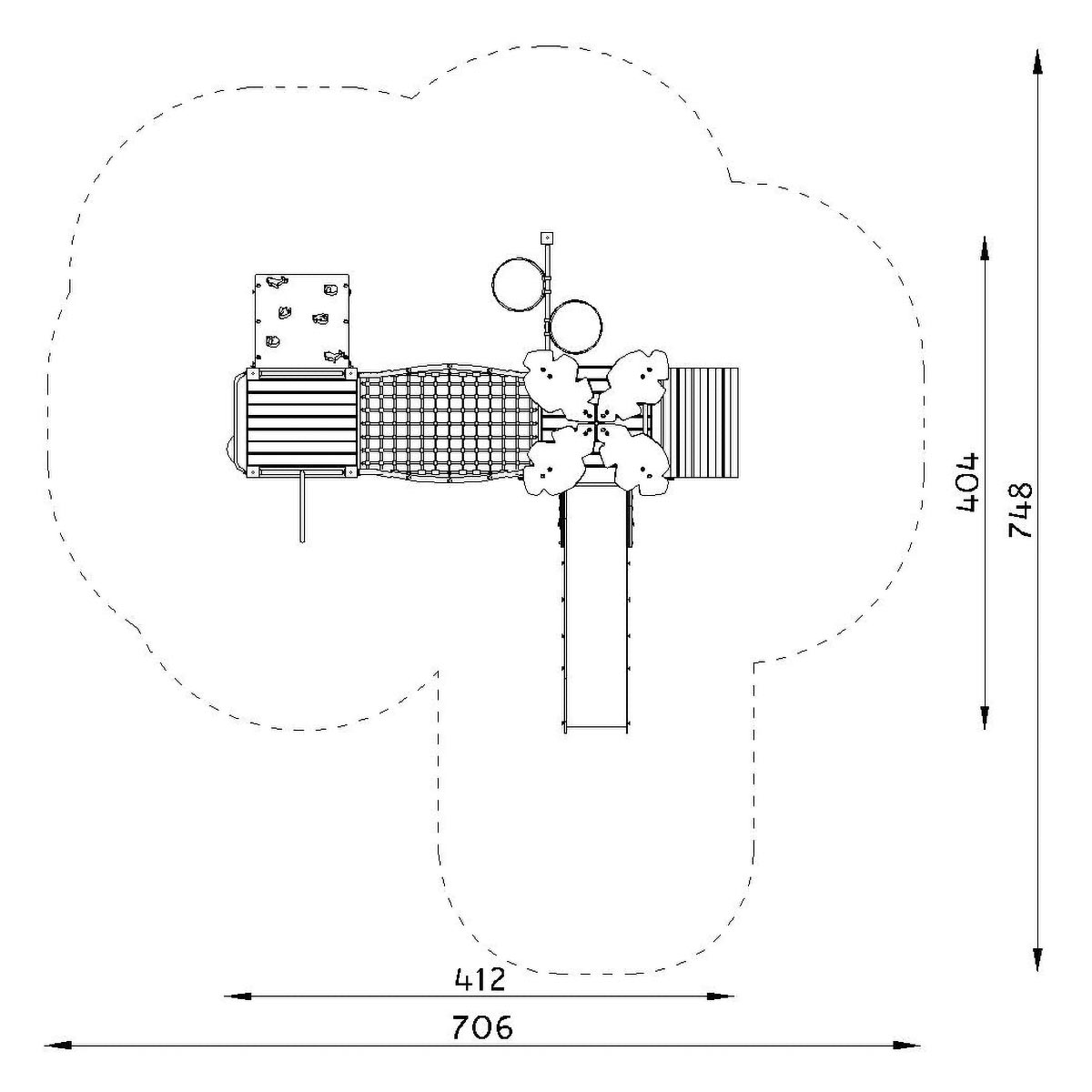 Klatrestativ Tropisk - 2