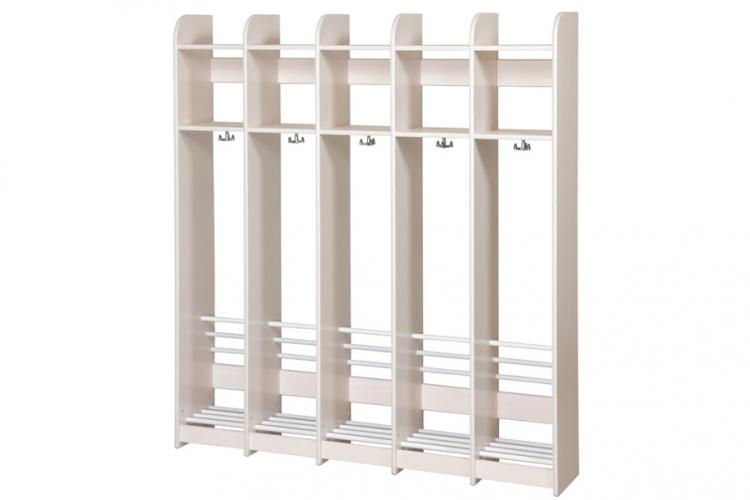 Troldegarderobe u/bænk 5 sekt. - 2