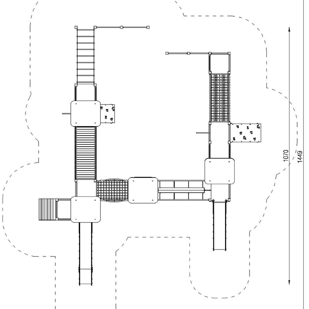 Klatrestativ Balbina Moderne - 2