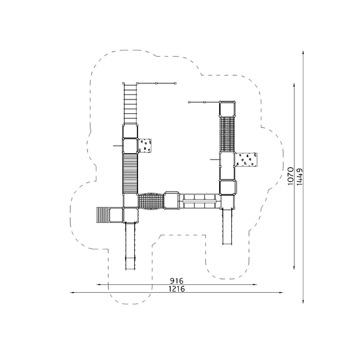 Klatrestativ Balbina Ridder - 2