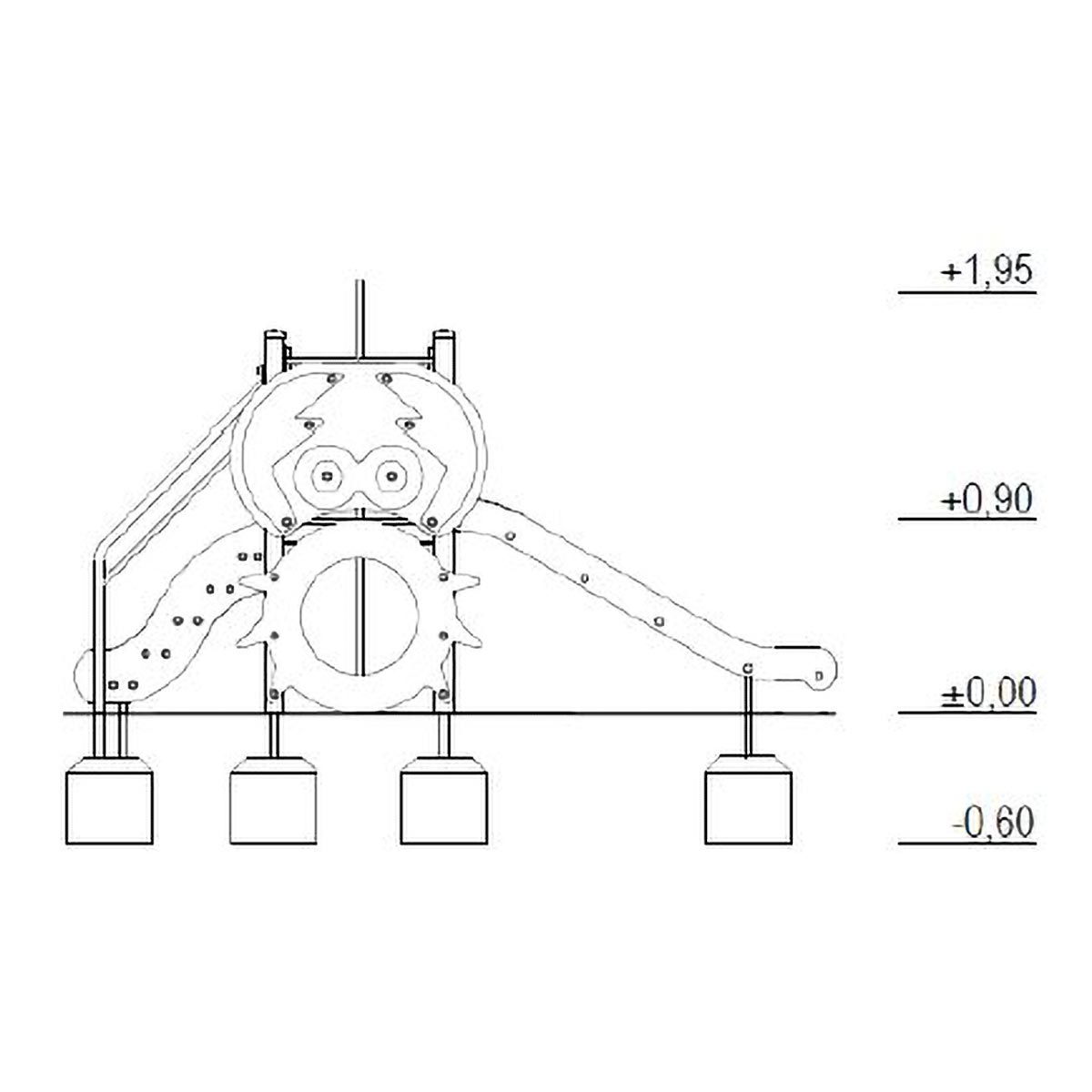 Klatrestativ Krabbe - 3