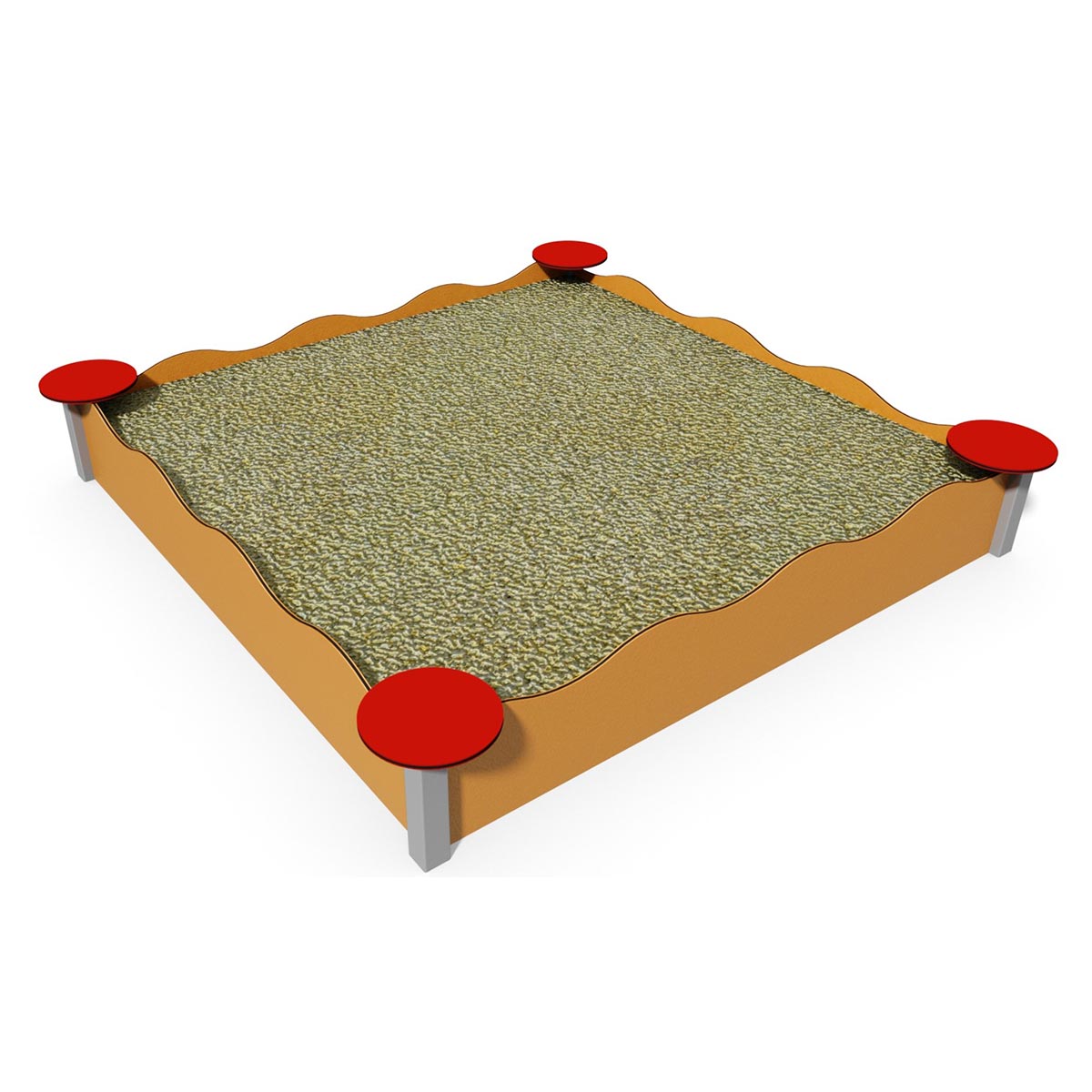 Sandlåda 2,5x2,5m Basic