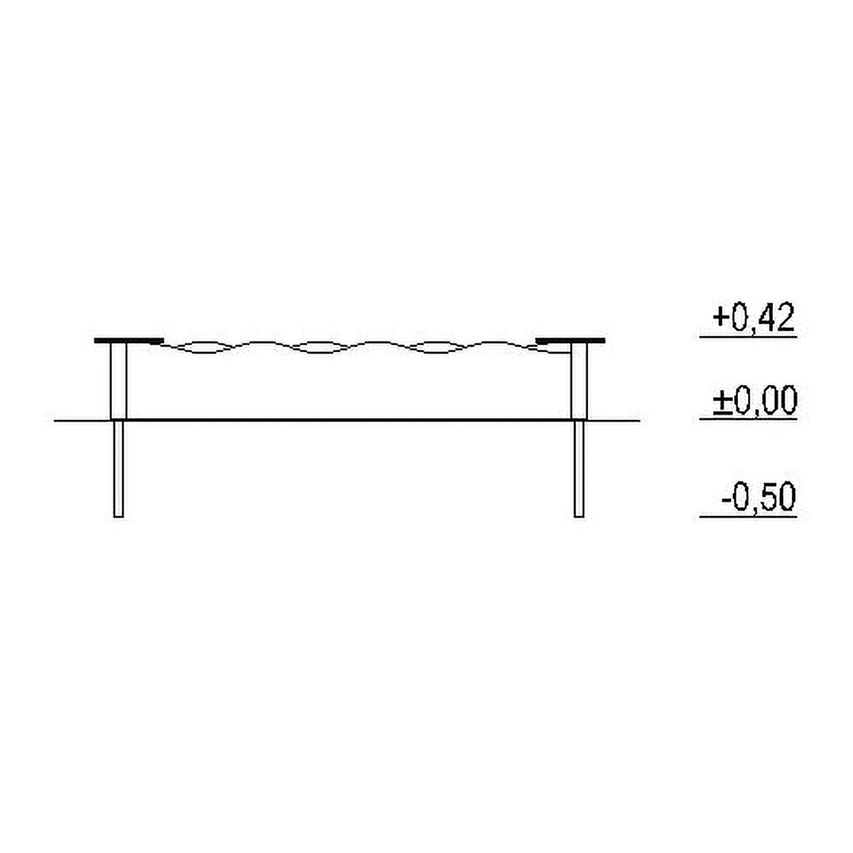 Sandlåda 2,5x2,5m Basic - 3