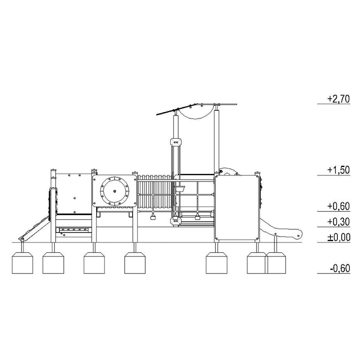Klatrestativ Maxi Plus Tropisk - 3