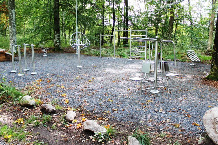 Treningspark i Hestveda