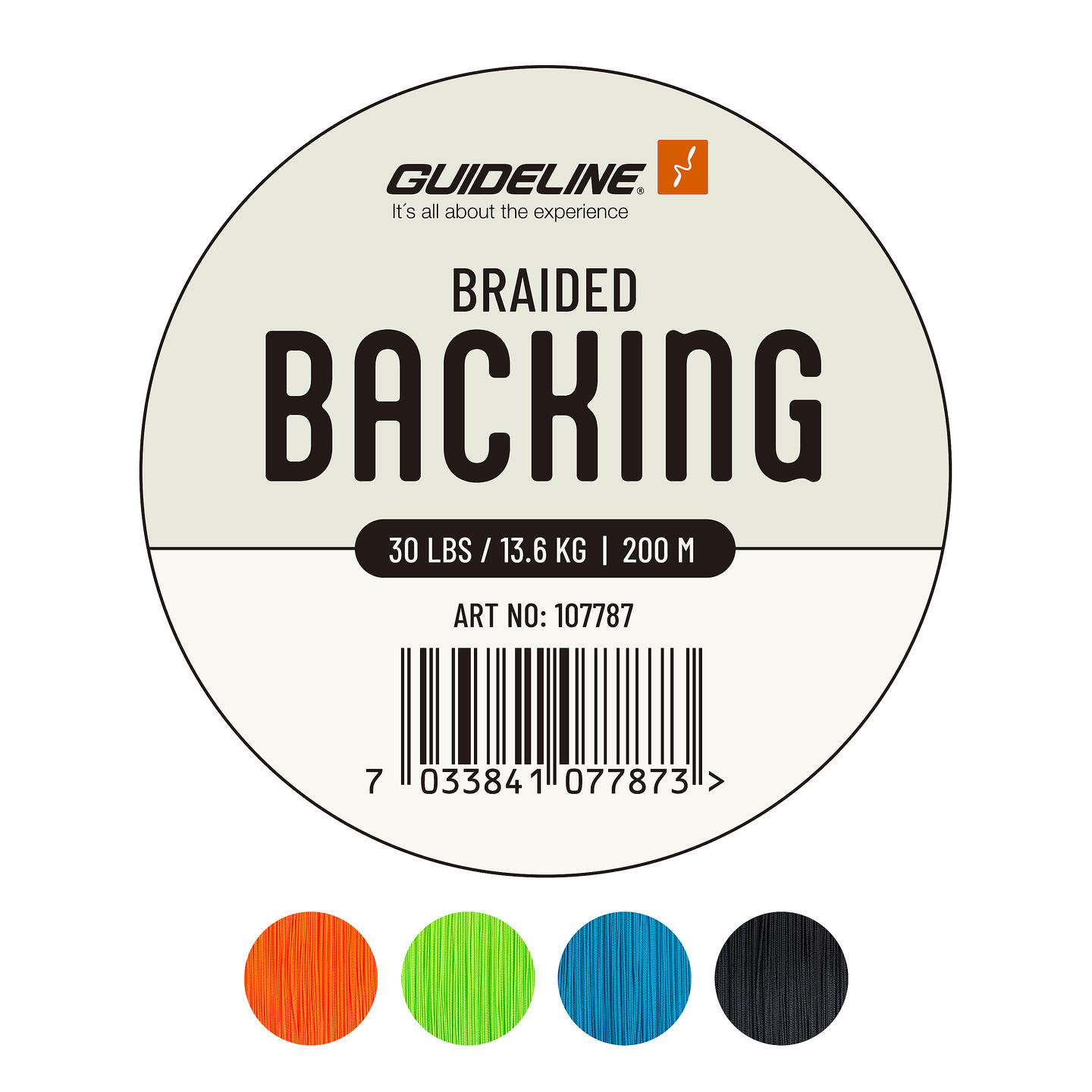 Guideline Braided Backing 30 lbs / 100 m