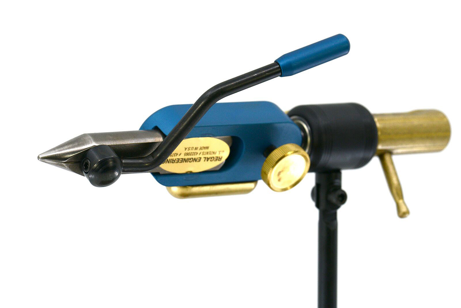 Regal Revolution Series Vise | Stainless Steel Head/Bronze Traditional Base - 2