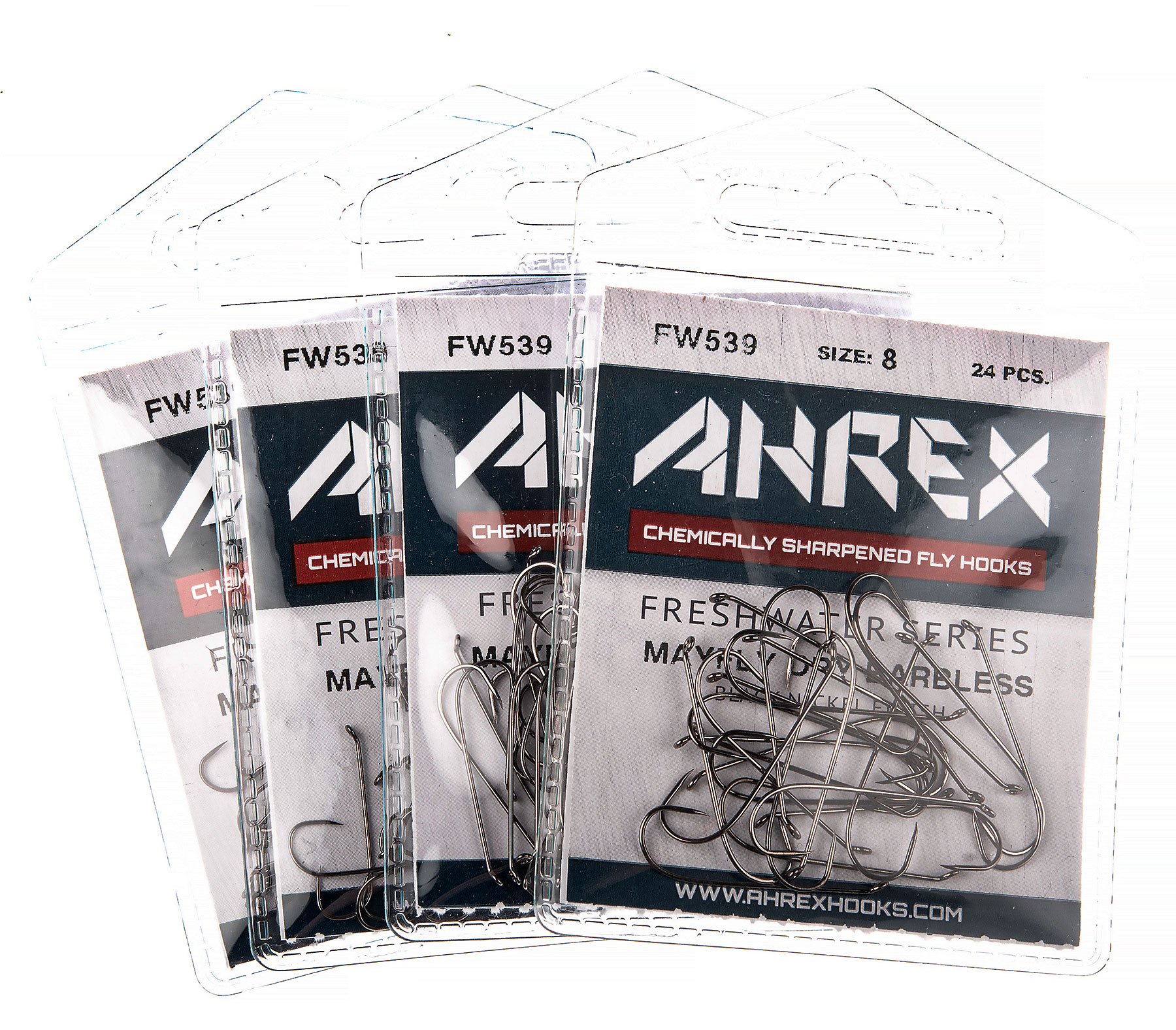 Ahrex FA538 Long Shank Mayfly Dry Fly Hooks Size #10 - Hareline Dubbin
