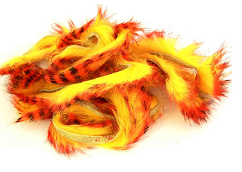 Hareline Tiger Barred Zonker Strips