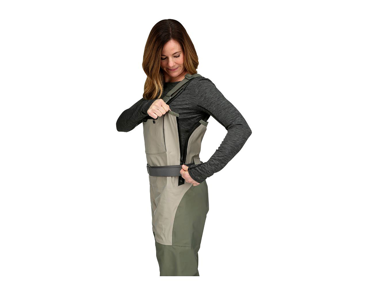Simms Freestone Z Vadarbyxor Striker Grey - Dam - 3