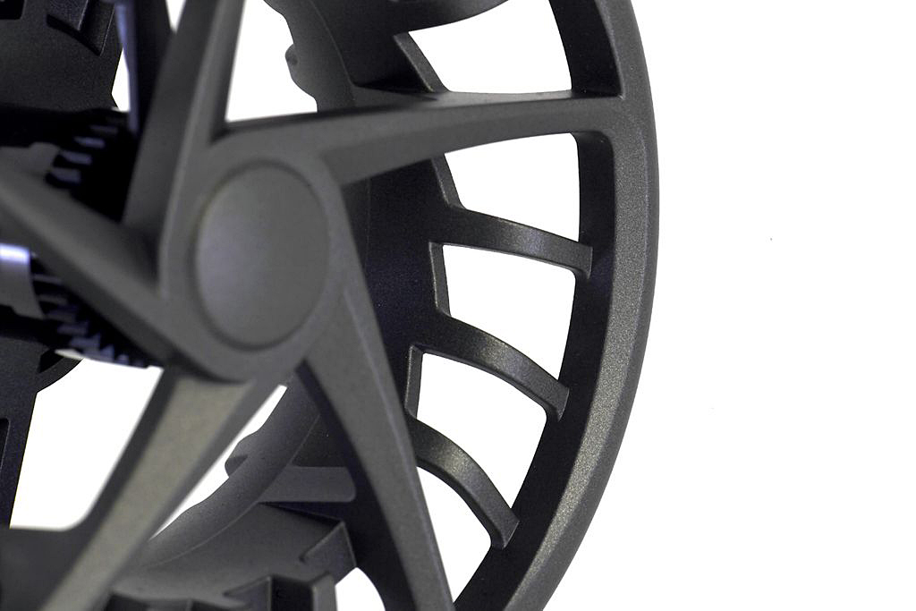 Lamson Liquid S Flugrulle - Smoke - 6