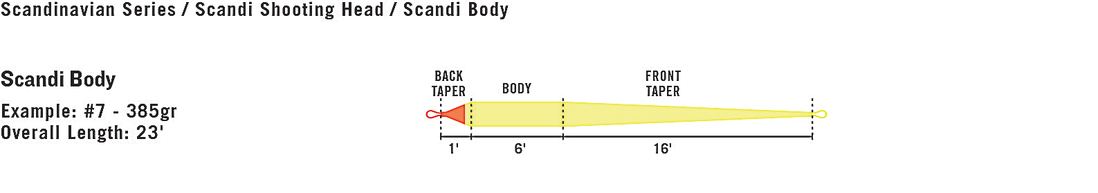 RIO Scandi Versitip Body - 2