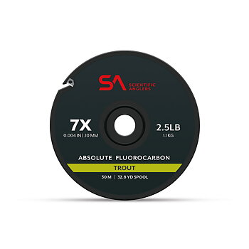 SA Absolute Fluorocarbon Trout Tippet