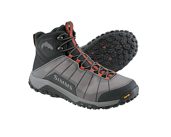 Simms Flyweight Boot - Steel Gray - Vibram
