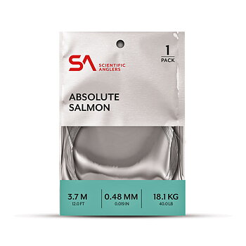 SA Absolute Salmon Leader 12'