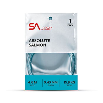 SA Absolute Salmon Leader 15'