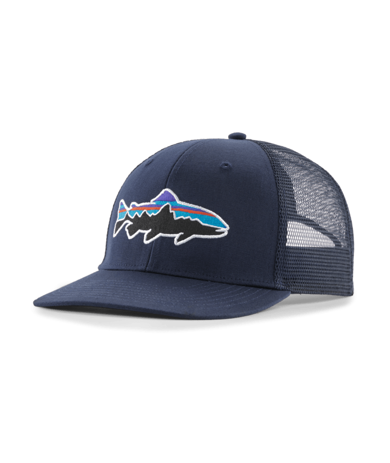 Patagonia Fitz Roy Trout Trucker Hat - New Navy