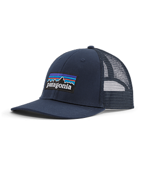 Patagonia P-6 Logo LoPro Trucker Hat - New Navy