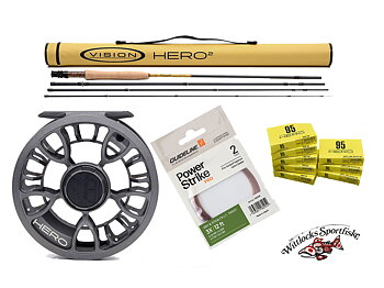 Flugfiskeset Vision Trout HERO² - Vision Hero - Hero 95- lina