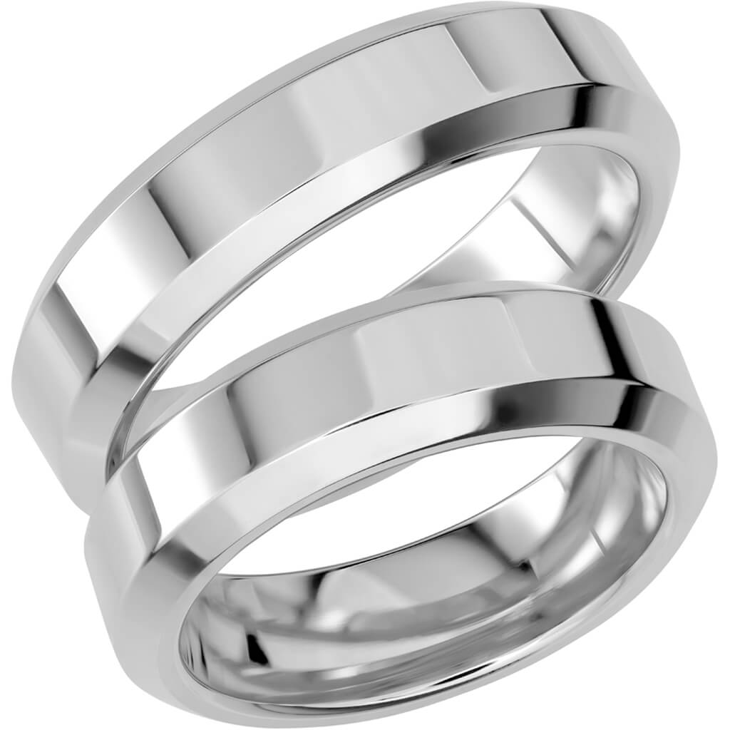 SR1056 - Bred slät ring i vitguld