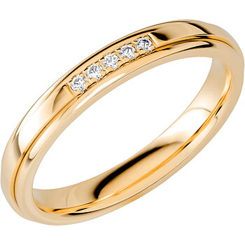 SR2031 - Ring i rödguld