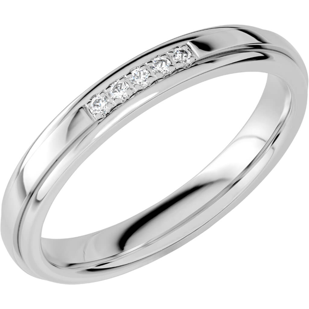 SR2031 - Ring i vitguld