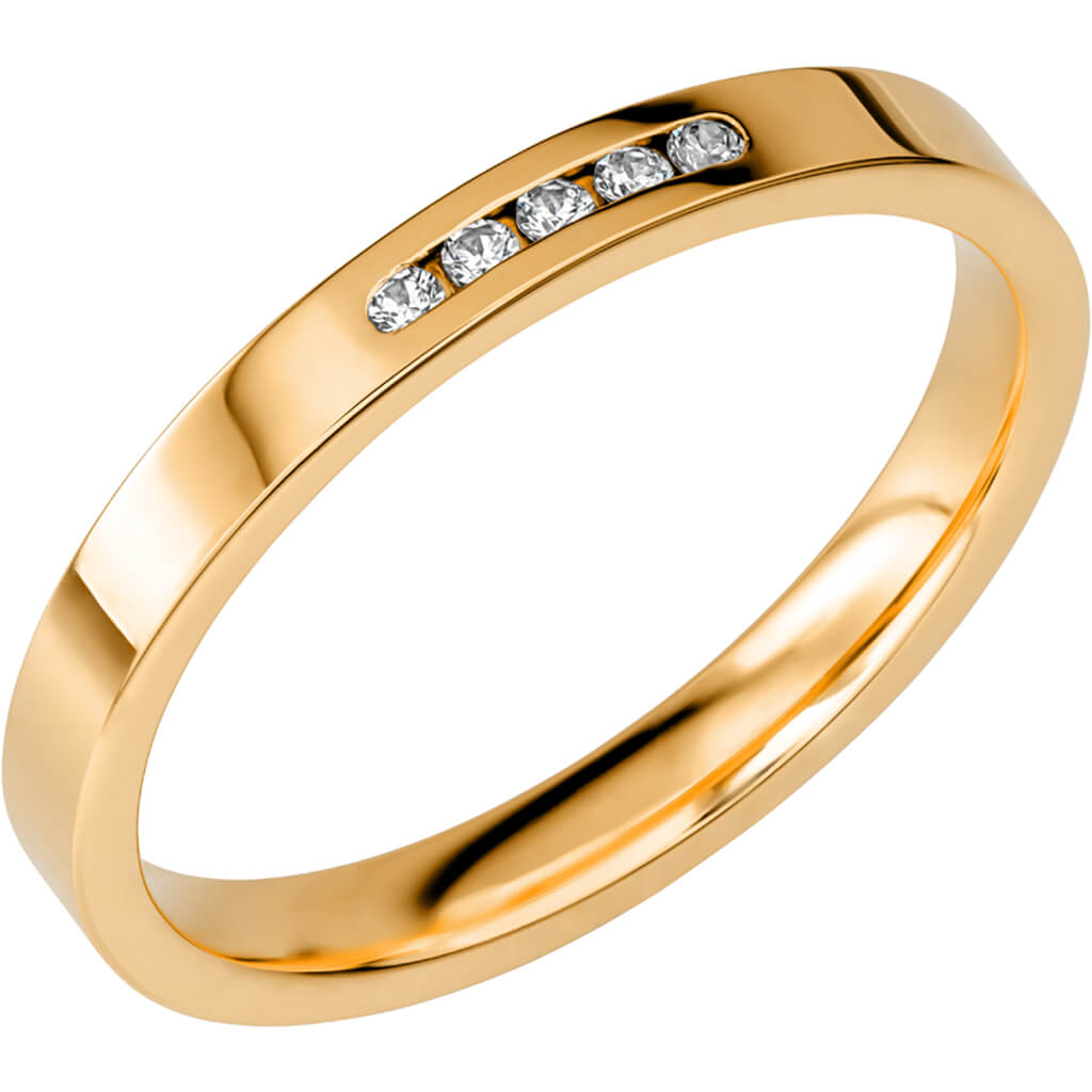 SR2037 - Ring i rödguld