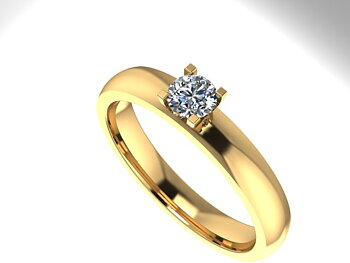 Solitaire 0.50 ct R1vg100