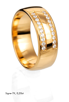 CHOICE Allians Signe-7K, 0,20ct