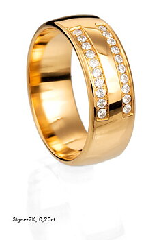 CHOICE Allians Signe-7K, 0,20ct