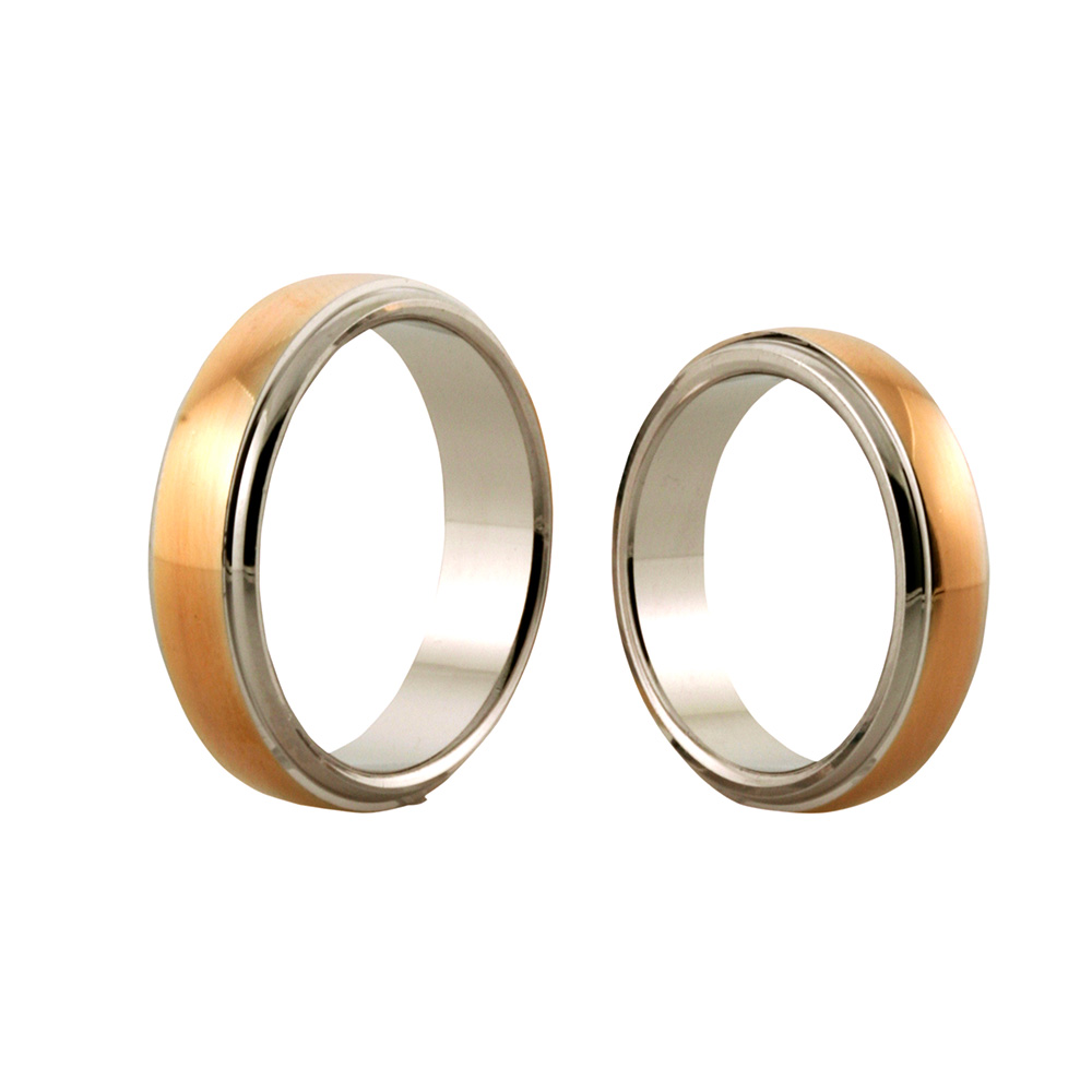 4037-6R - Bred flerfärgad mönstrad ring