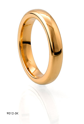 9012-3K - Smal slät ring