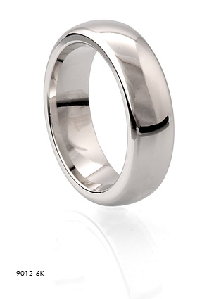 9012-6K - Bred slät ring
