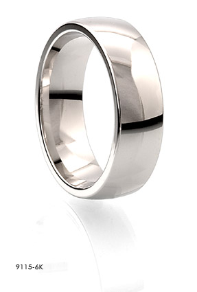 9115-6K - Bred slät ring