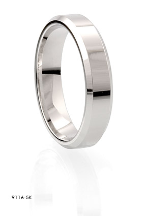 9116-5K - Bred slät ring